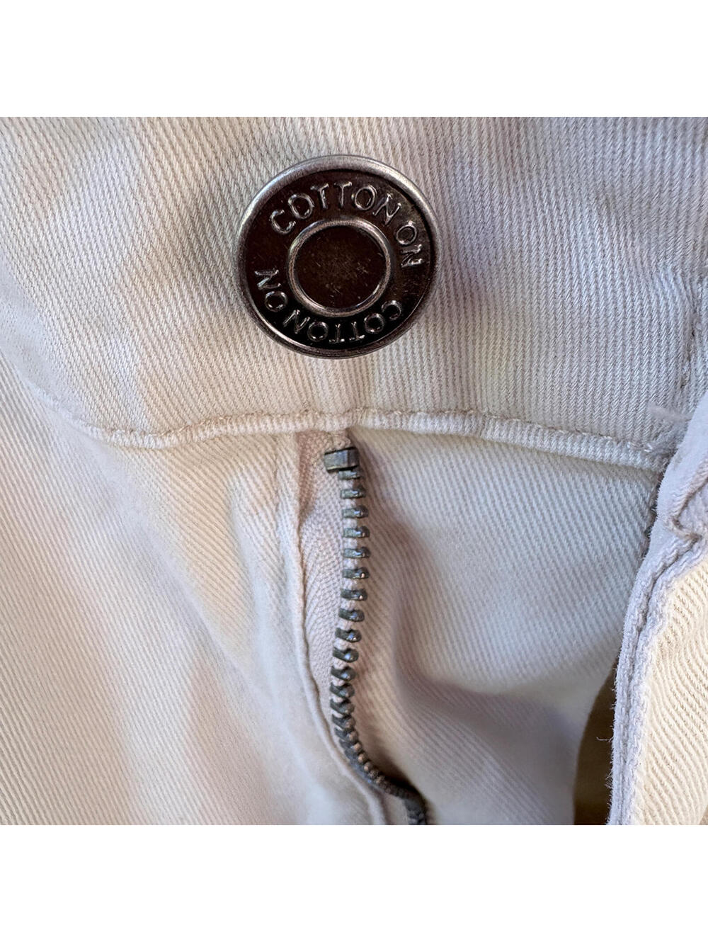 Cotton On Light Beige Cargo Pants with Multiple Pockets - Picture 6 of 6